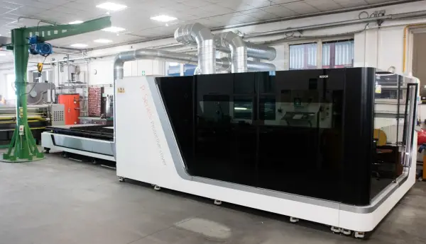 Řezání oceli a hliníku laserem