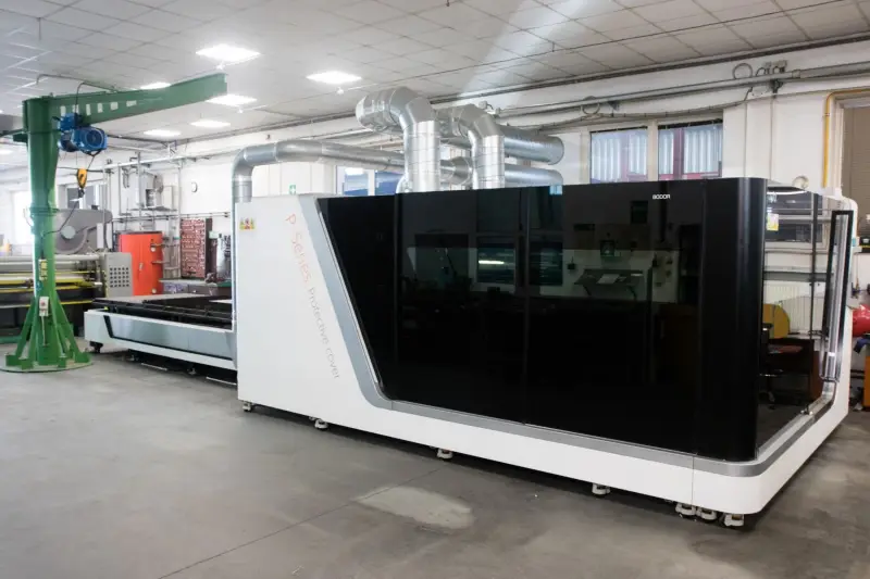 Řezání oceli a hliníku laserem