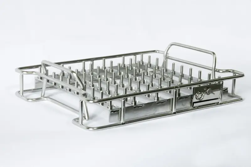 Nerezové paletky a koše